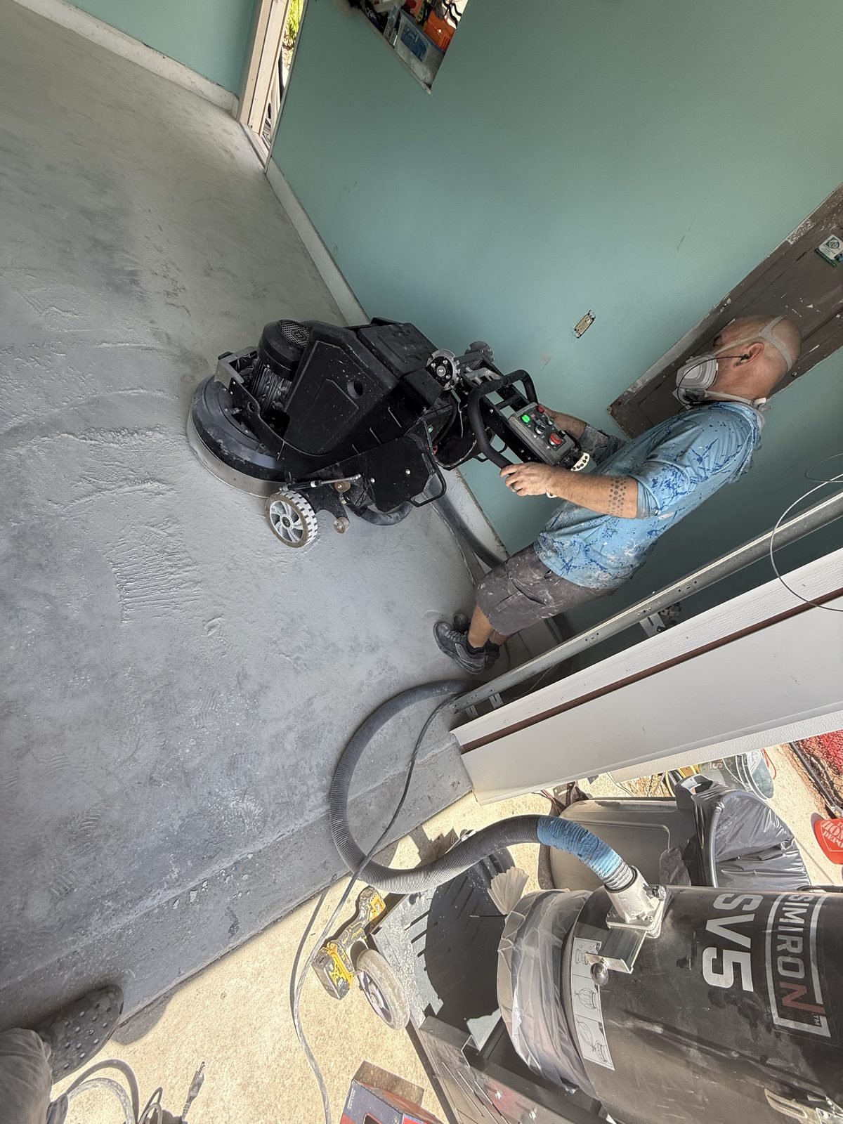 Polished concrete floors